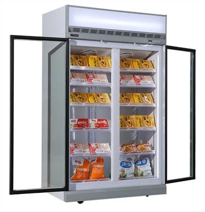 מקפיא דלת זכוכית